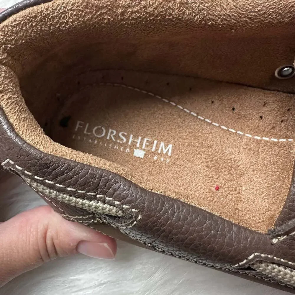 Florsheim Lakeside Moc Toe Oxford Men's Casual Shoes Brown‎ Nubuck